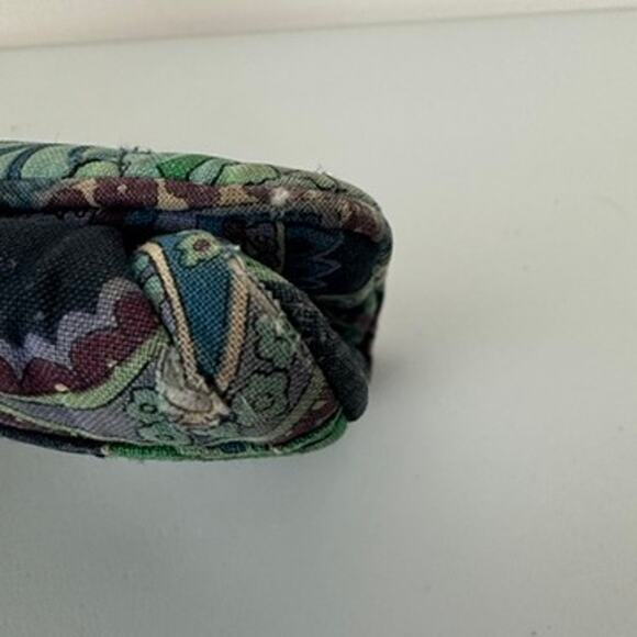 Vera Bradley Blue Rhapsody Taxi Wallet Compact Cotton Wallet For Crafts/Repairs - Picture 11 of 16